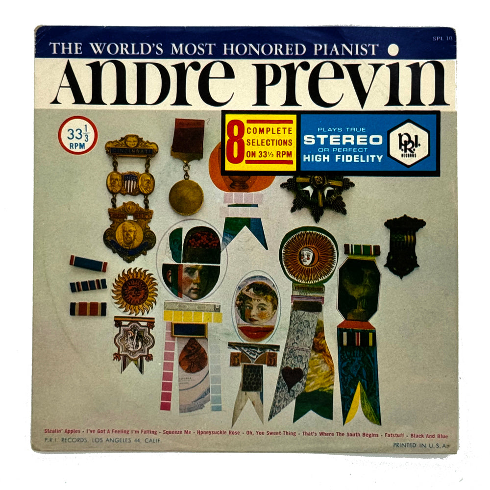 Andre Previn : THE WORLD'S MOST HONORED PIANIST EP