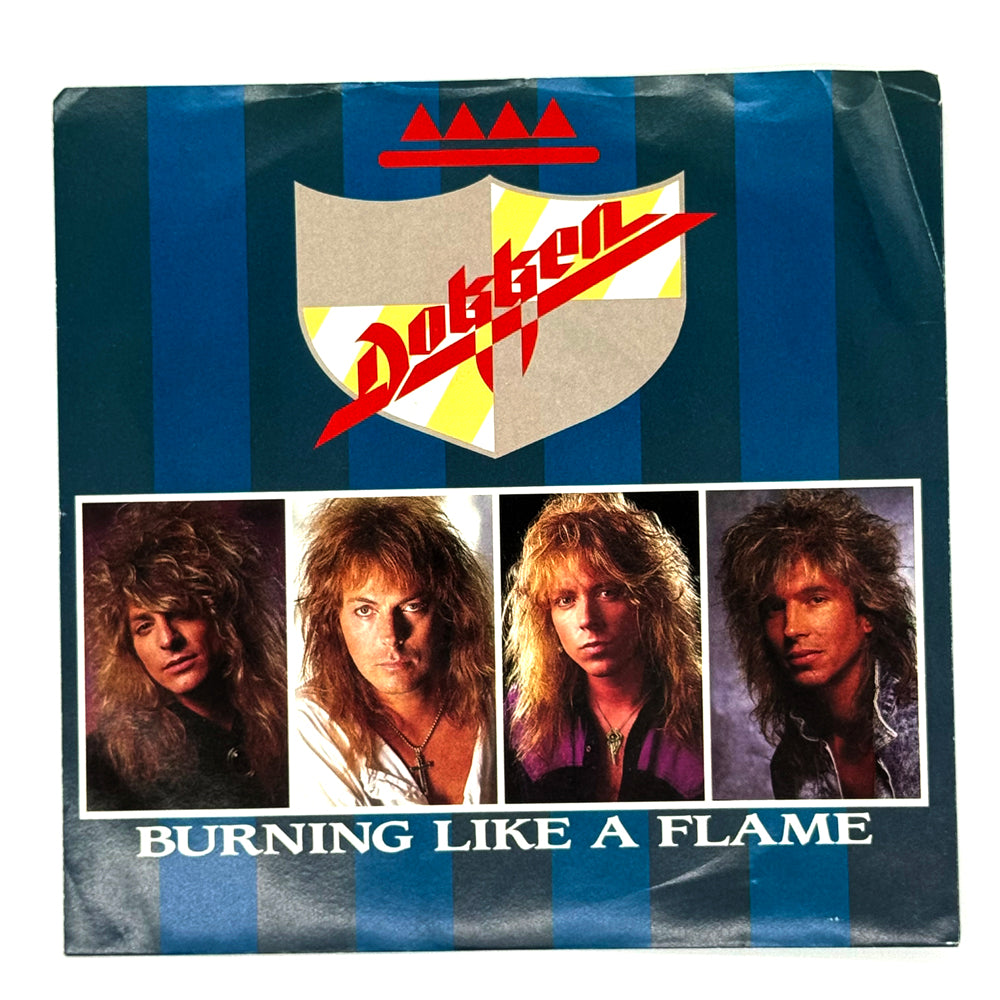 Dokken : BURNING LIKE A FLAME/ LOST BEHIND THE WHEEL