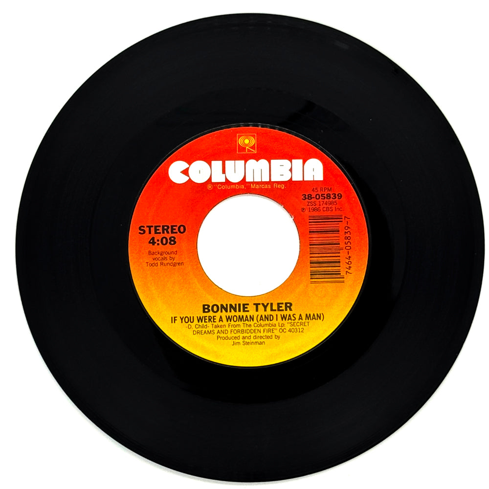 Bonnie Tyler : IF YOU WERE A WOMAN (AND I WAS A MAN)/ UNDER SUSPICION