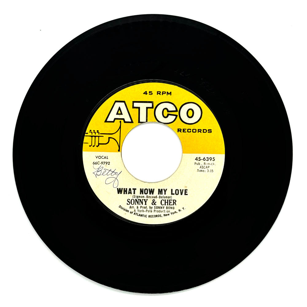 Sonny & Cher : WHAT NOW MY LOVE/ I LOOK FOR YOU