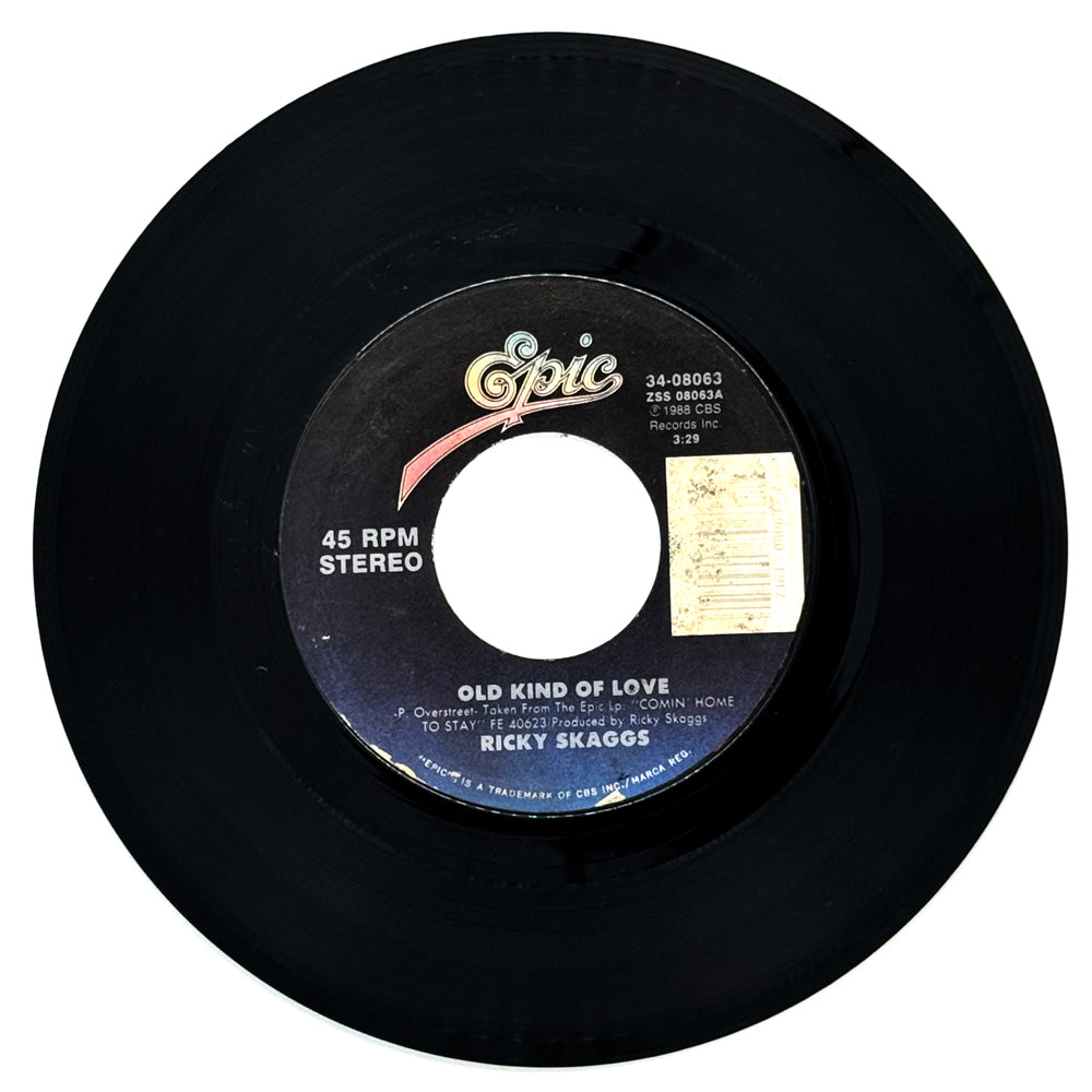 Ricky Skaggs : OLD KIND OF LOVE/ WOMAN YOU WON'T BREAK MINE