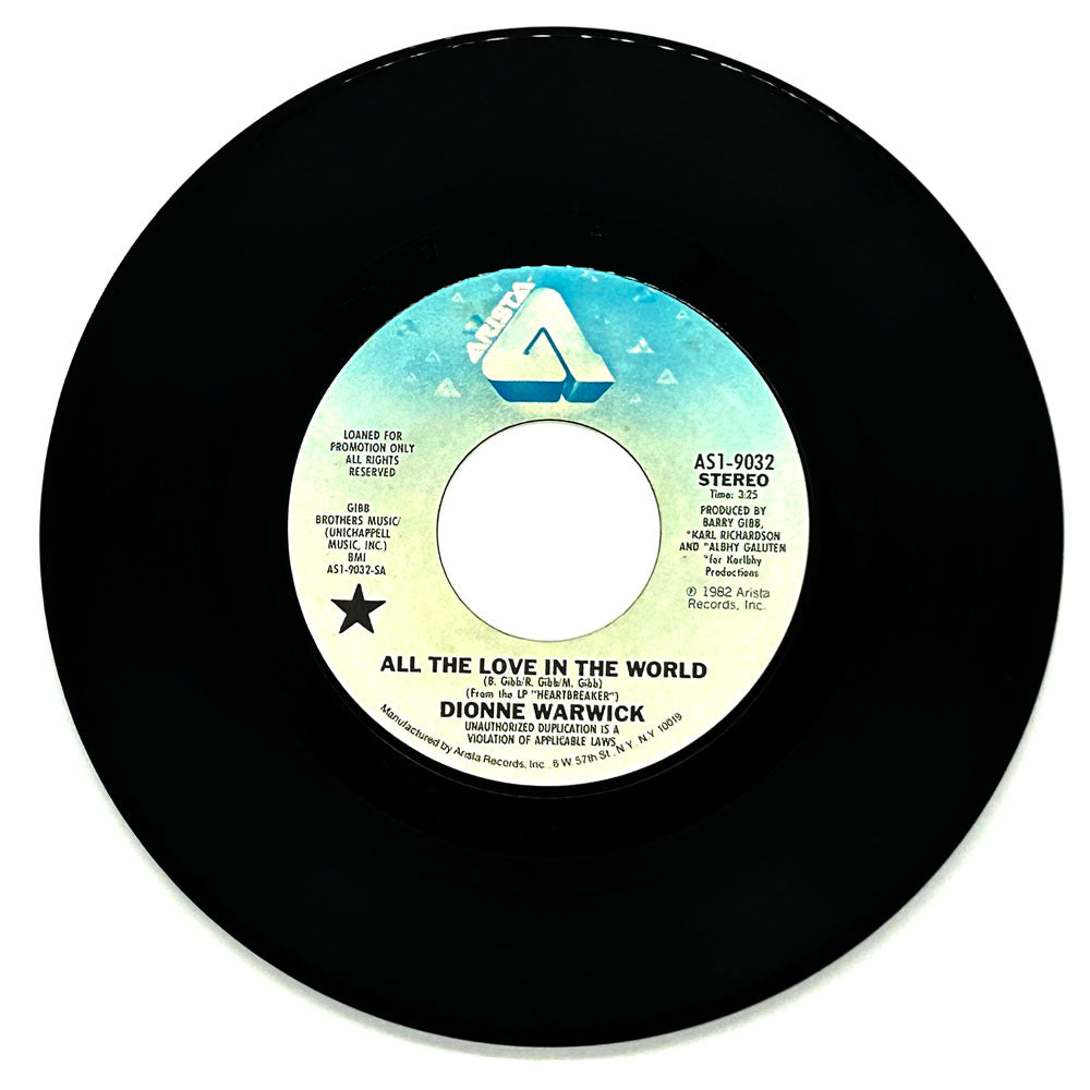 Dionne Warwick : ALL THE LOVE IN THE WORLD/ ALL THE LOVE IN THE WORLD