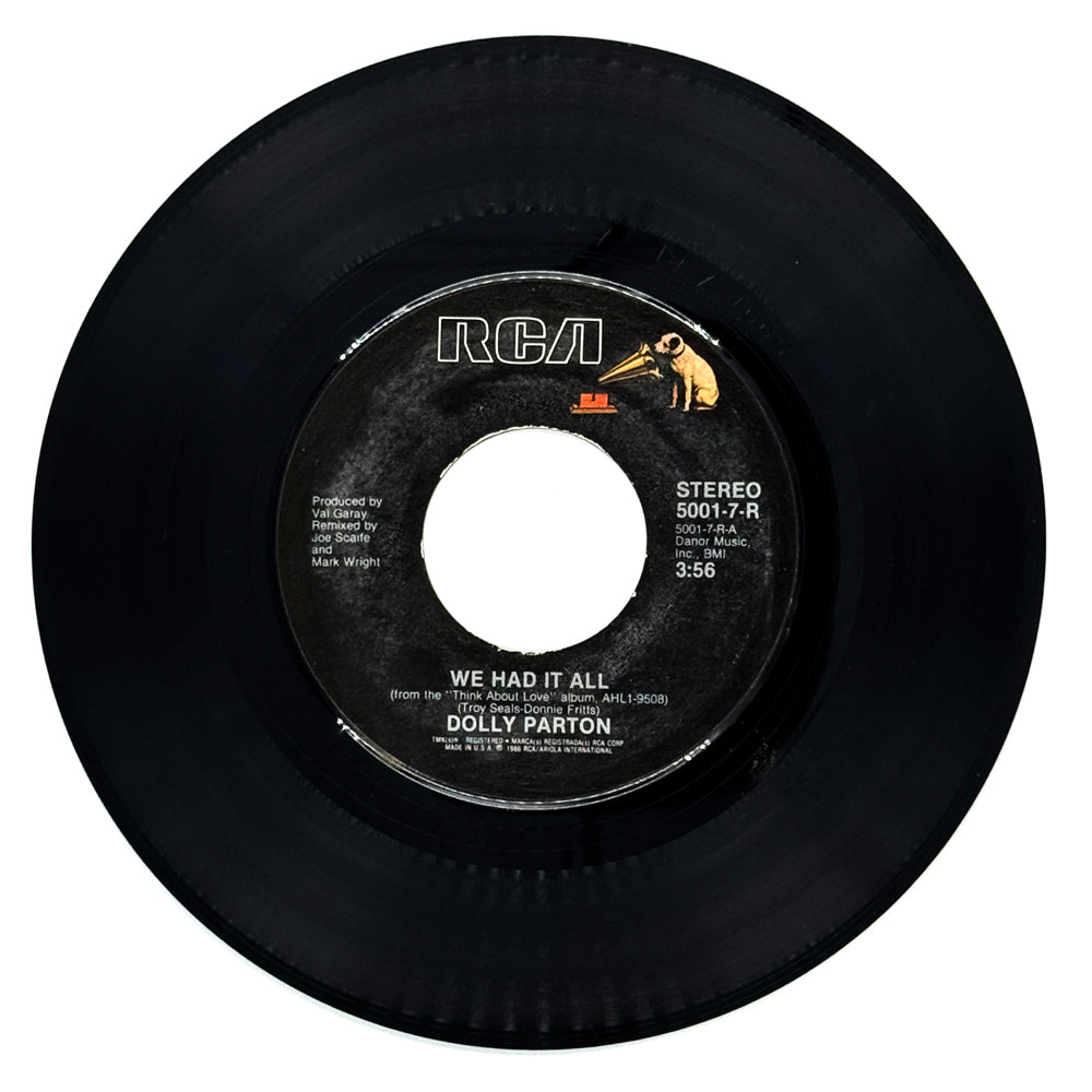 Dolly Parton : WE HAD IT ALL/ DO I EVER CROSS YOUR MIND
