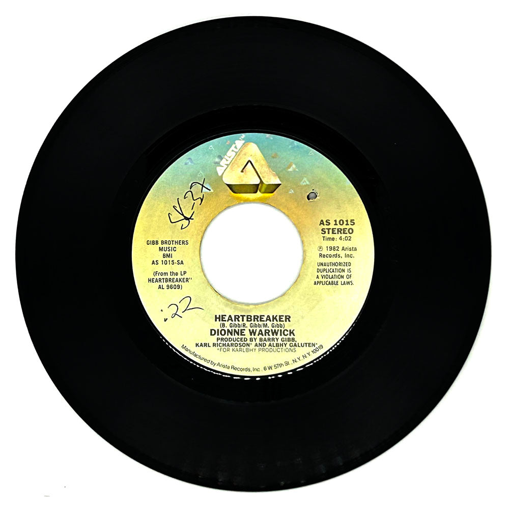 Dionne Warwick : HEARTBREAKER/ I CAN'T SEE ANYTHING (BUT YOU)