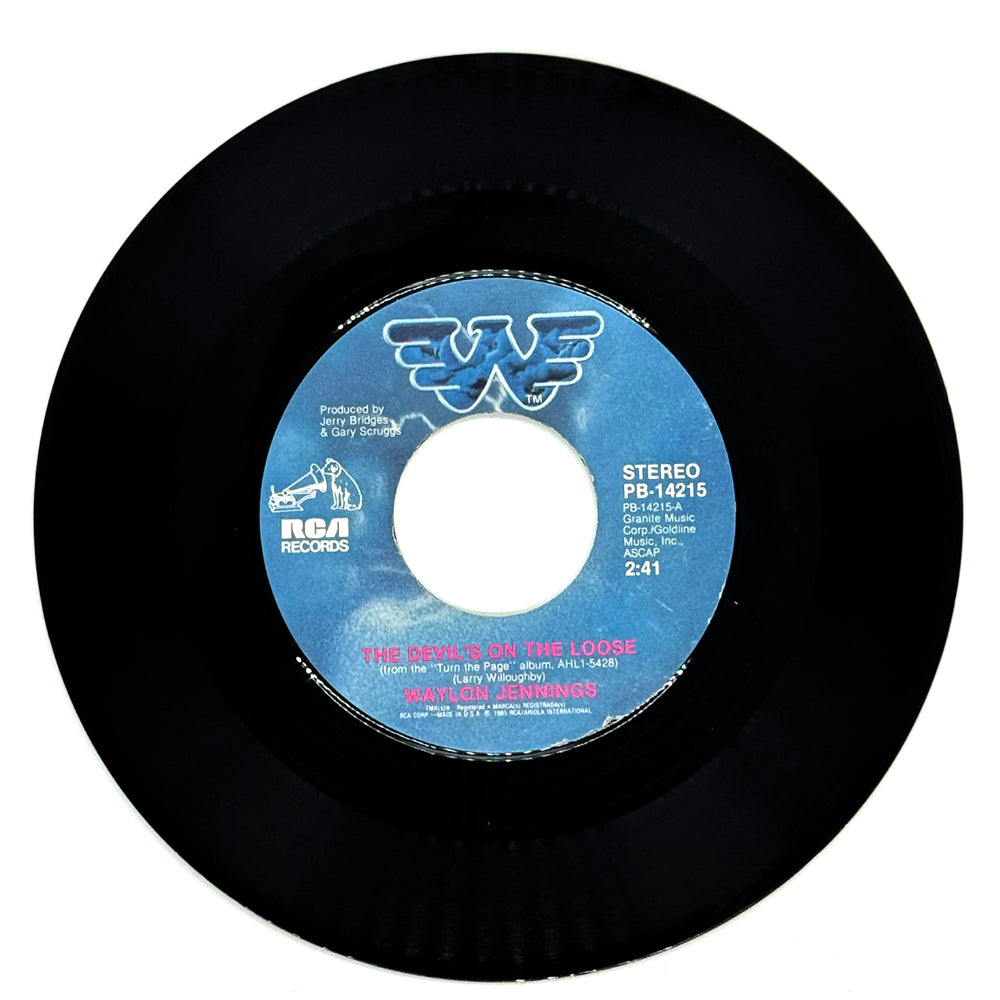 Waylon Jennings : THE DEVIL'S ON THE LOOSE/ GOOD MORNING JOHN