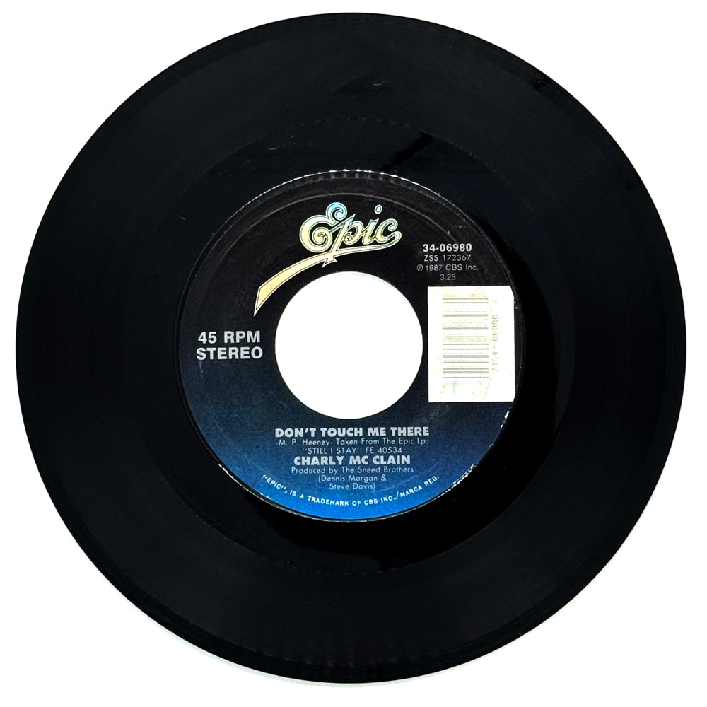 Charly McClain : DON'T TOUCH ME THERE/ I KNOW THE WAY BY HEART