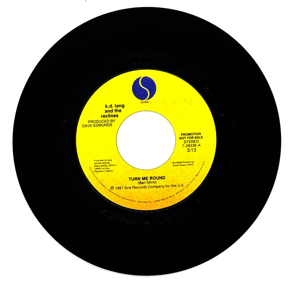 k.d. lang and the reclines : TURN ME ROUND/ TURN ME ROUND