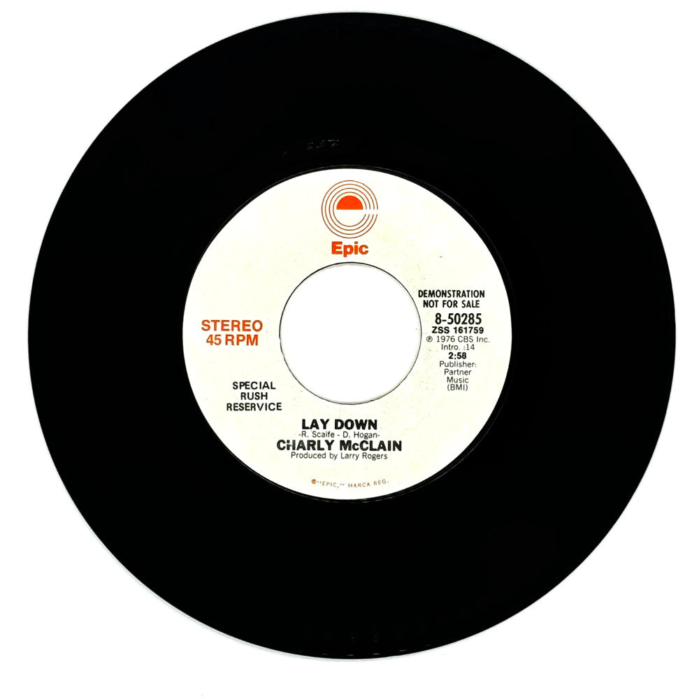 Charly McClain : LAY DOWN/ LAY DOWN