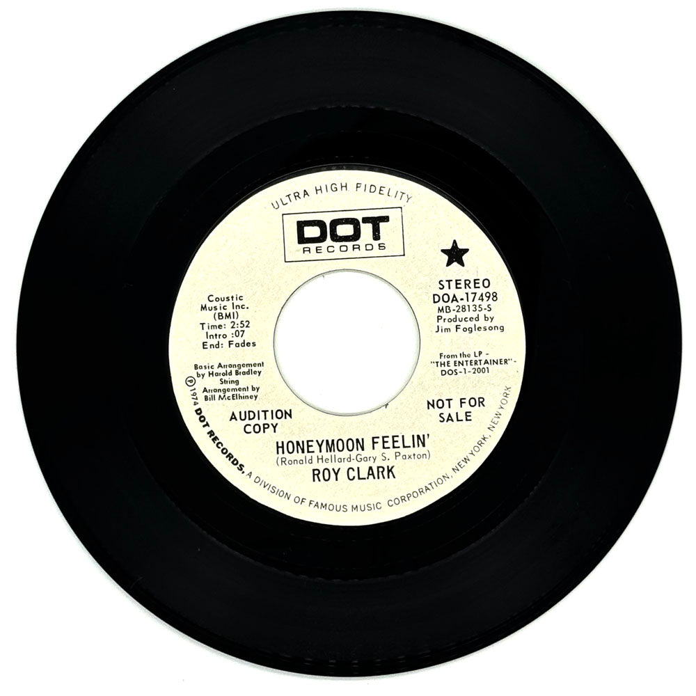 Roy Clark : HONEYMOON FEELIN'/ HONEYMOON FEELIN'