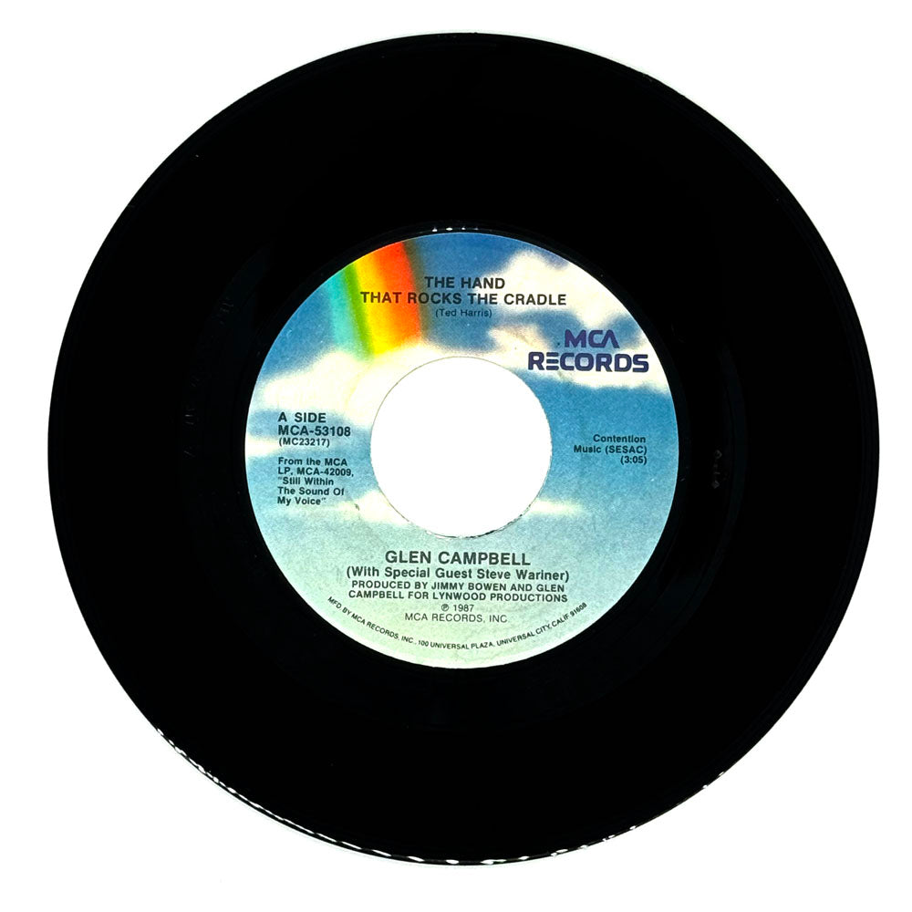 Glen Campbell : THE HAND THAT ROCKS THE CRADLE/ ARKANSAS