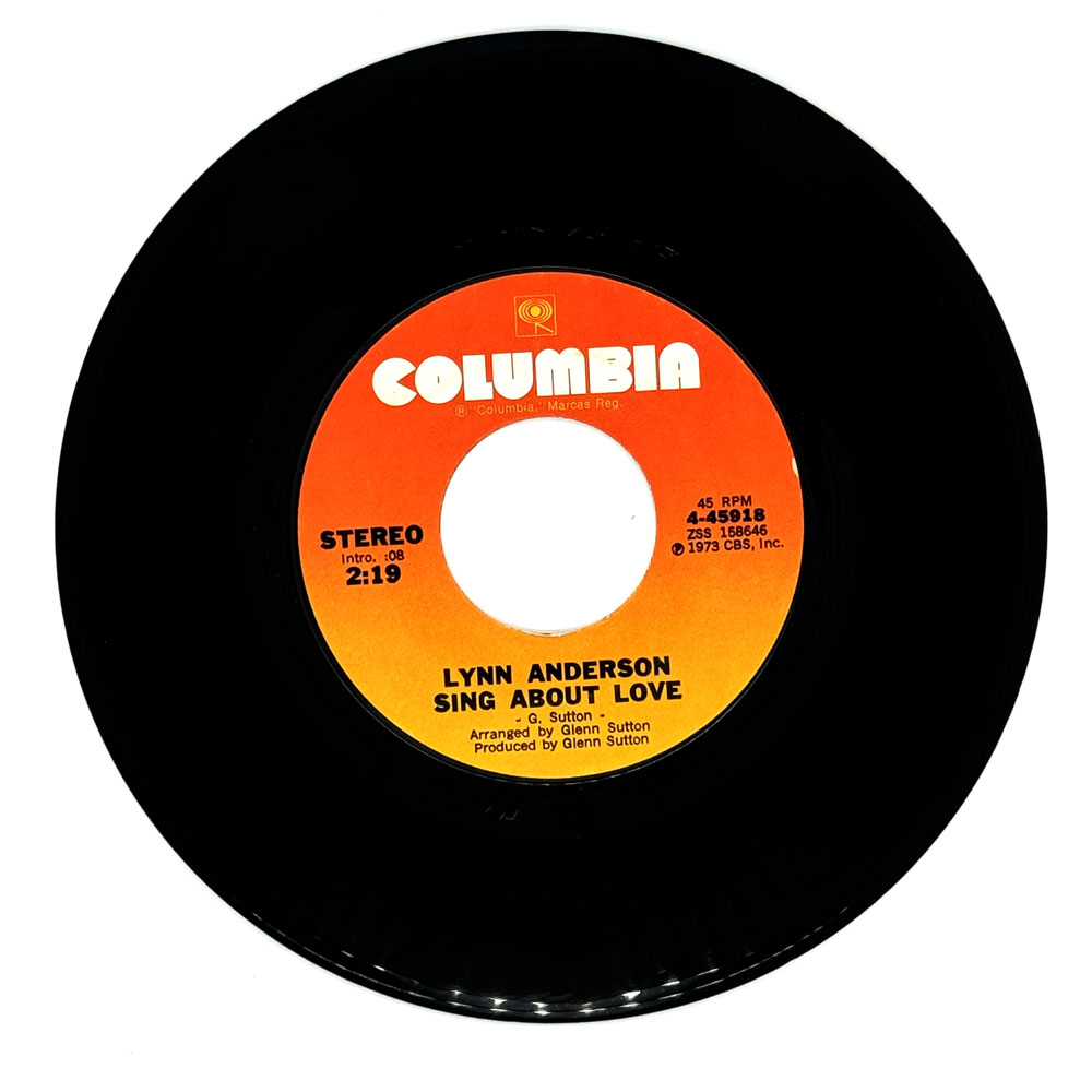 Lynn Anderson : SING ABOUT LOVE/ FICKLE FORTUNE