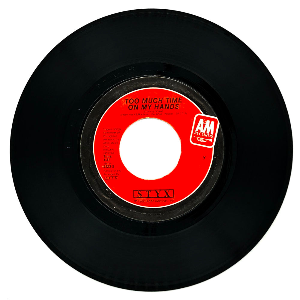 Styx : NOTHING EVER GOES AS PLANNED/ NEVER SAY NEVER