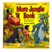 Load image into Gallery viewer, Robie Lester with Phil Harris : MORE JUNGLE BOOK... FURTHER ADVENTURES OF BALOO AND MOWGLI
