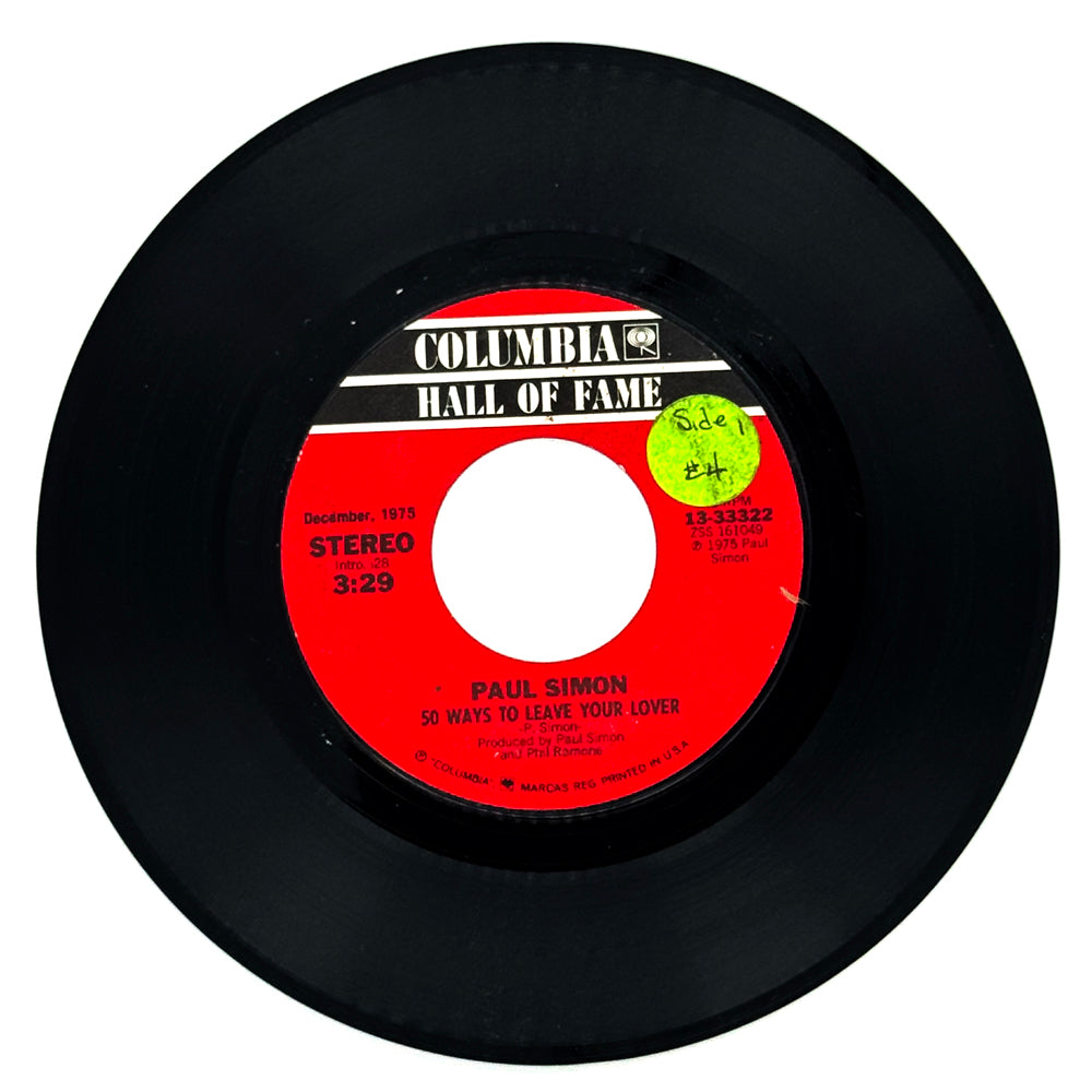 Paul Simon : 50 WAYS TO LEAVE YOUR LOVER/ STILL CRAZY AFTER ALL THESE YEARS