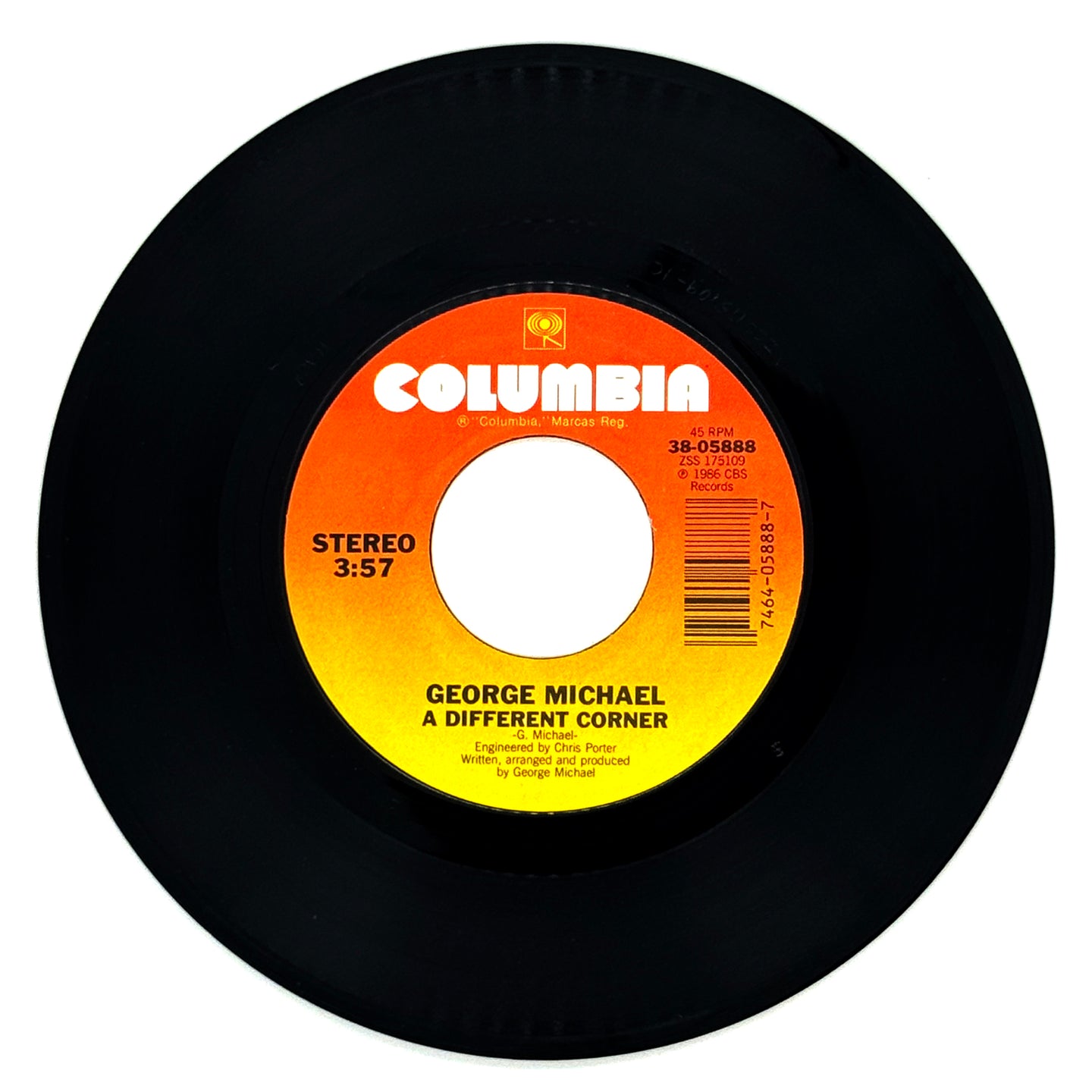 George Michael : A DIFFERENT CORNER/ A DIFFERENT CORNER (INSTRUMENTAL)
