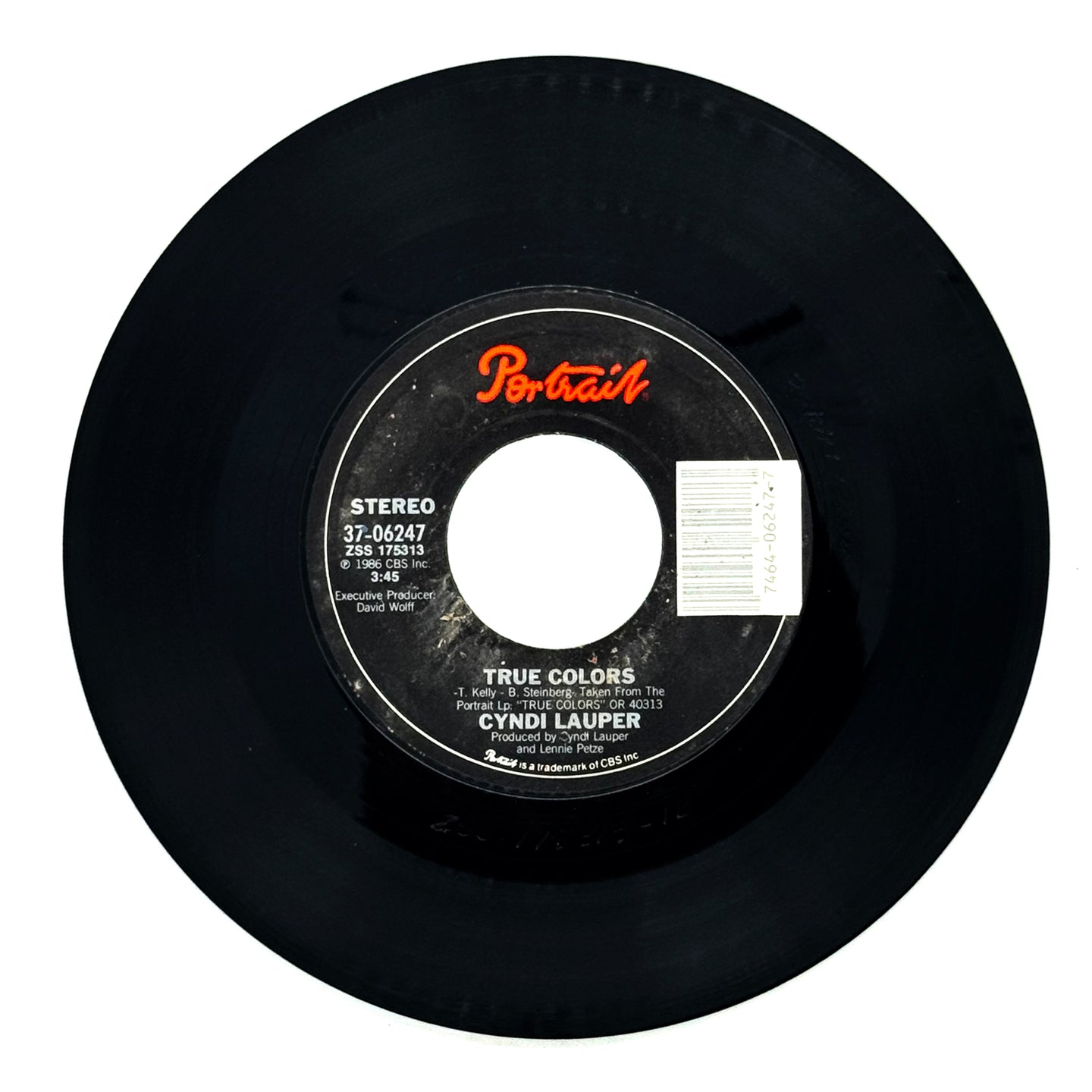 Cyndi Lauper : TRUE COLORS/ HEADING FOR THE MOON