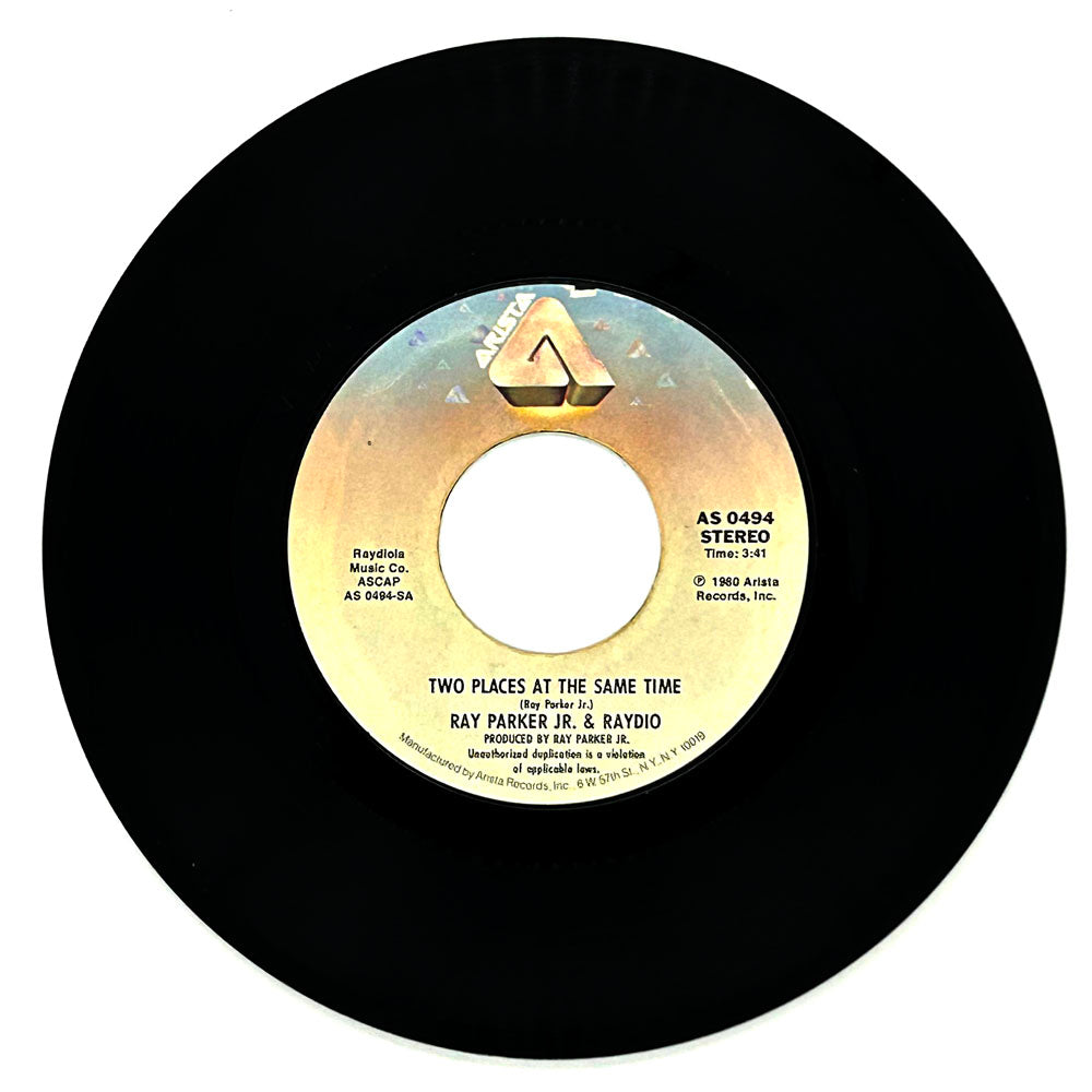 Ray Parker Jr & Raydio : TWO PLACES AT THE SAME TIME/ EVERYBODY MAKES MISTAKES