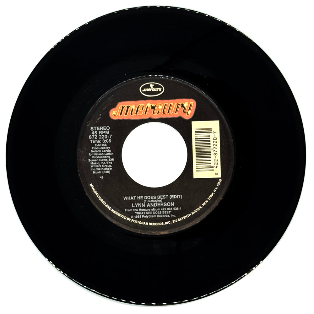 Lynn Anderson : WHAT HE DOES BEST (EDIT)/ IT GOES WITHOUT SAYING
