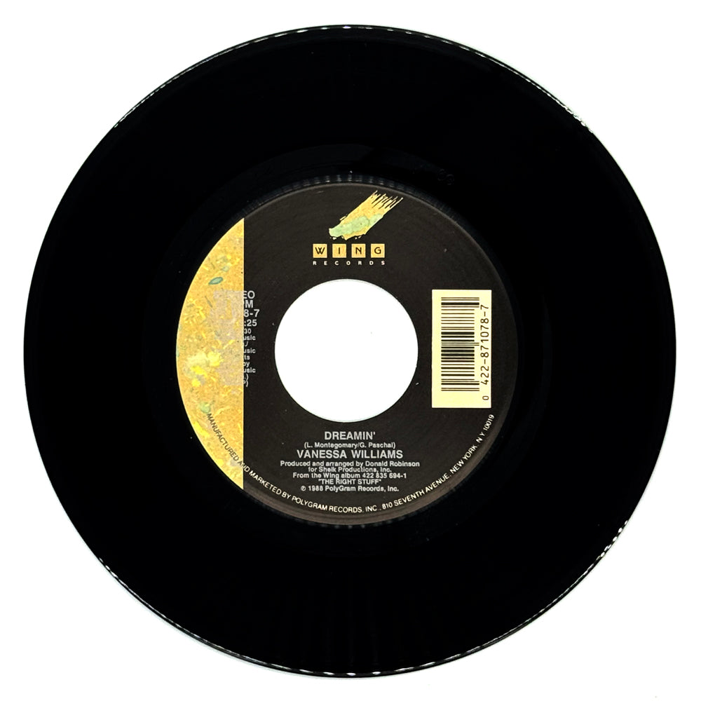 Vanessa Williams : DREAMIN'/ THE RIGHT STUFF (INSTRUMENTAL)