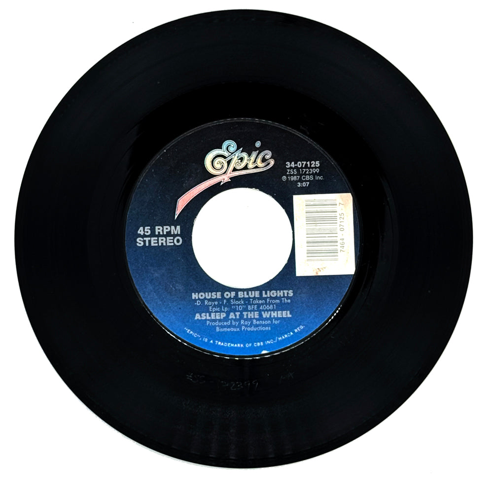 Asleep At The Wheel : HOUSE OF BLUE LIGHTS/ BIG FOOT STOMP