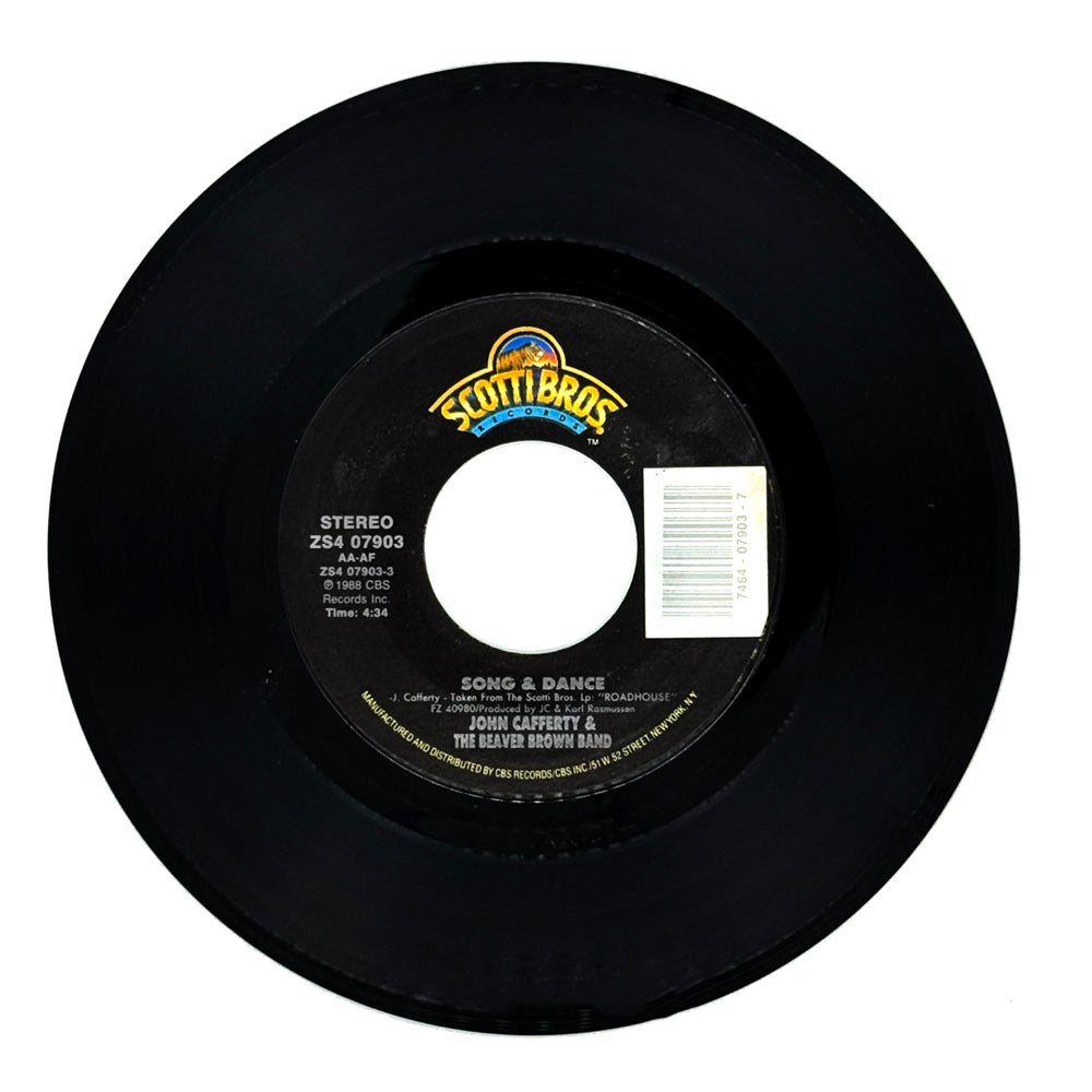 John Cafferty And The Beaver Brown Band : SONG & DANCE/ BURN THE ROADHOUSE DOWN