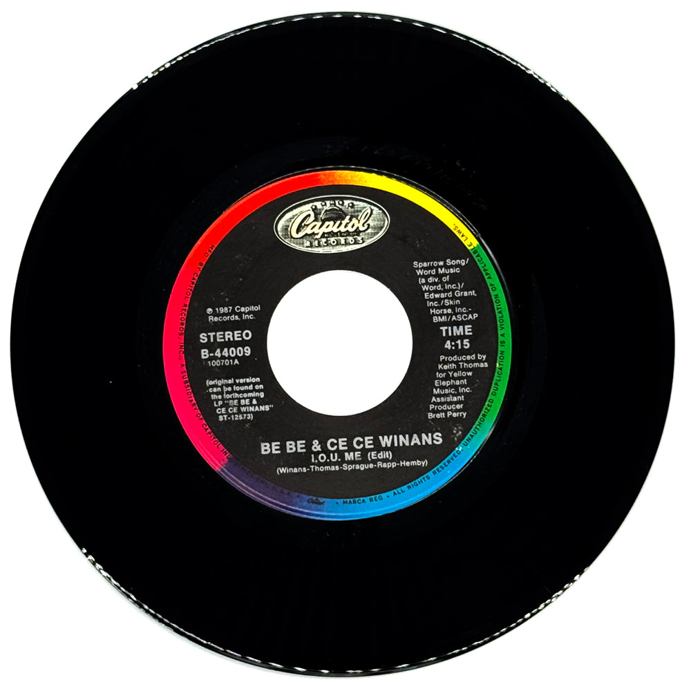 BeBe & CeCe Winans : I.O.U. ME (EDIT)/ HE'S COMING SOON