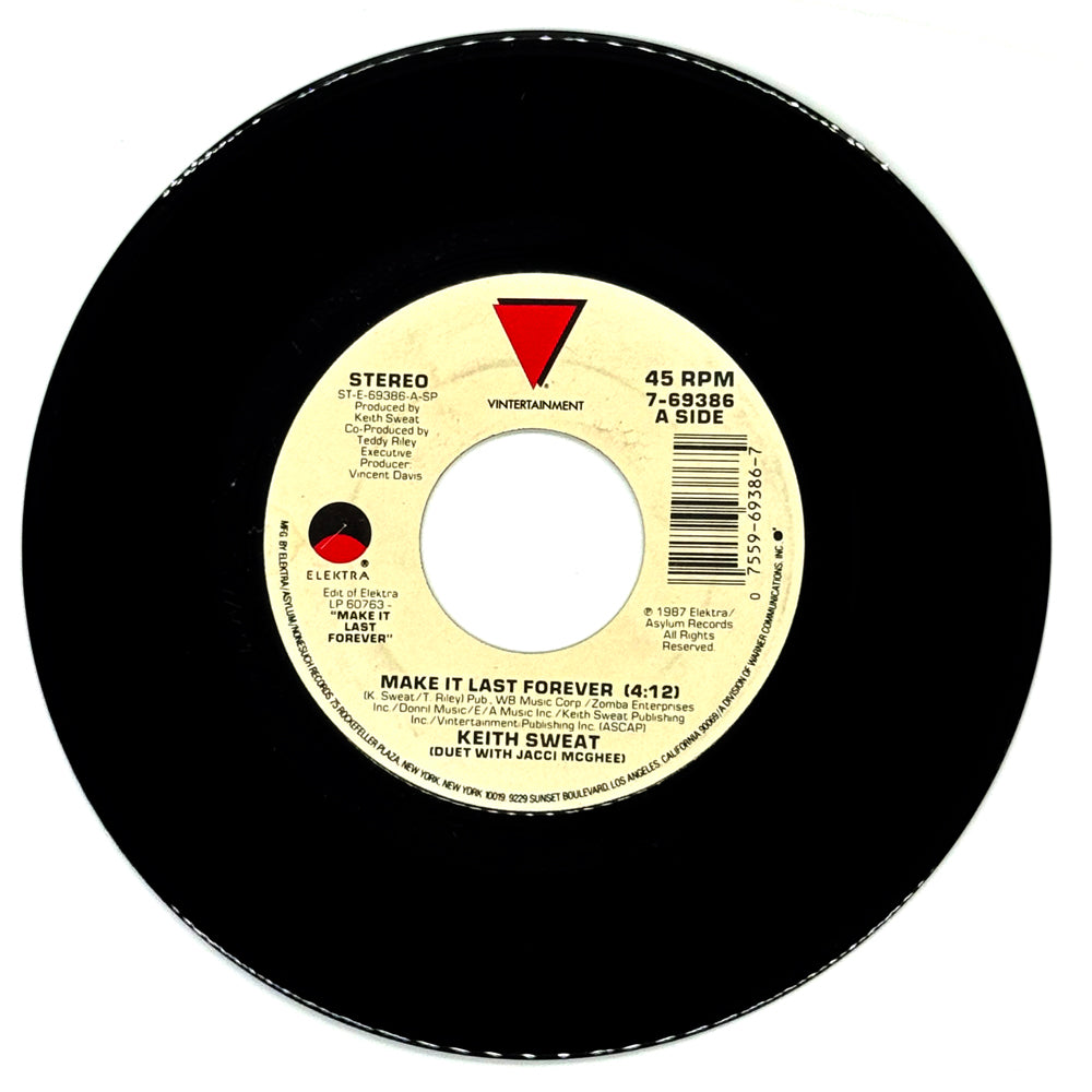 Keith Sweat (Duet with Jacci McGhee) : MAKE IT LAST FOREVER/ MAKE IT LAST FOREVER (VOCAL BEAT)