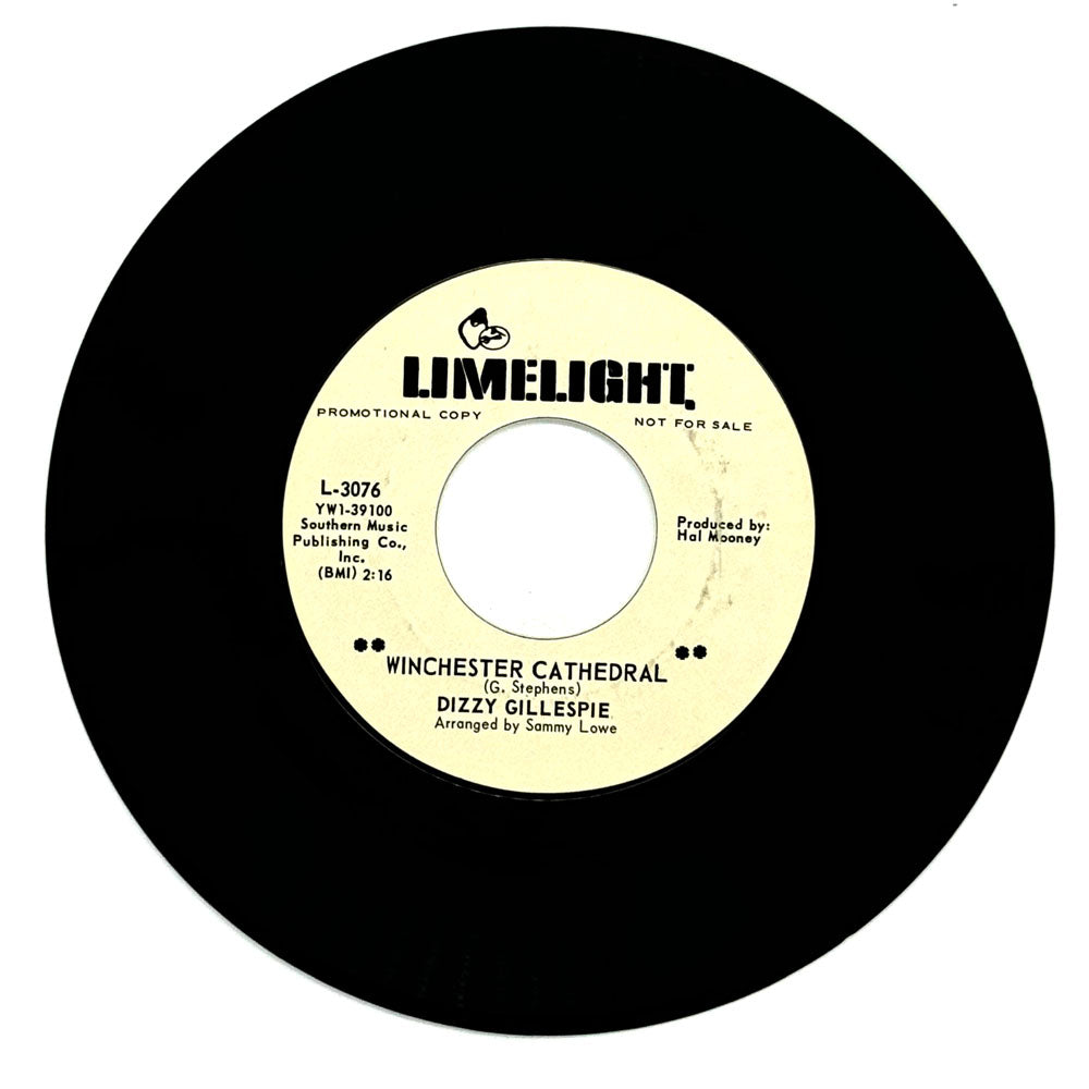 Dizzy Gillespie : WINCHESTER CATHEDRAL/ THE SONG IS ENDED (BUT THE MELODY LINGERS ON)