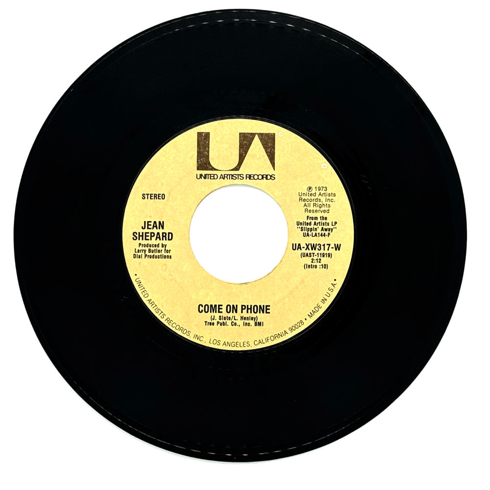 Jean Shepard : COME ON PHONE/ ARE YOU SINCERE?