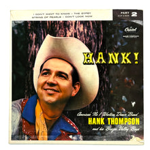 Load image into Gallery viewer, Hank Thompson and his Brazos Valley Boys : HANK! PART 2 EP
