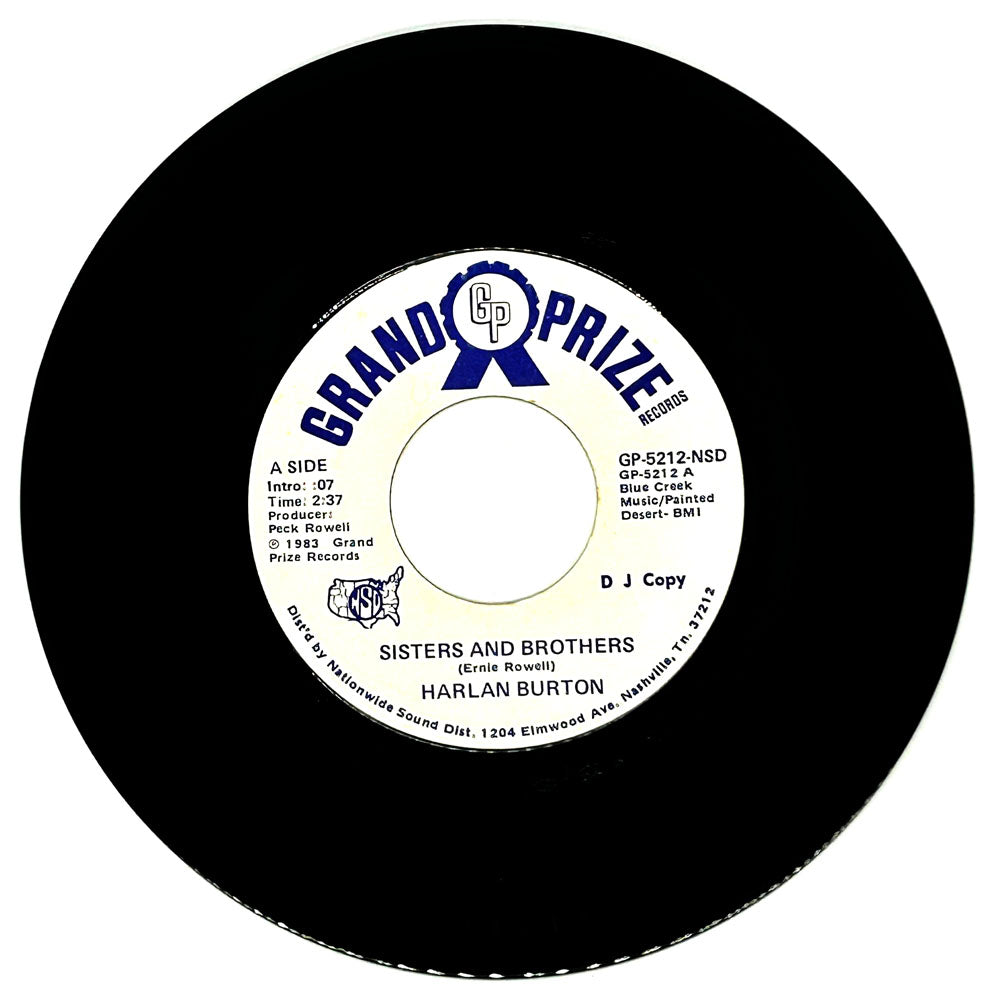 Harlan Burton : SISTERS AND BROTHERS/ WHAT AM I DOING HERE