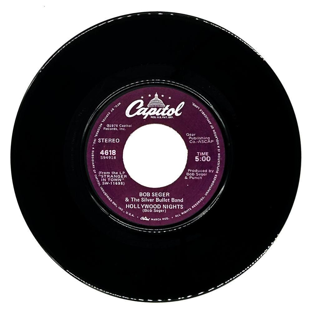 Bob Seger & The Silver Bullet Band : HOLLYWOOD NIGHTS/ BRAVE STRANGERS