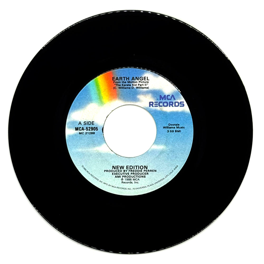 New Edition : EARTH ANGEL/ WITH YOU ALL THE WAY