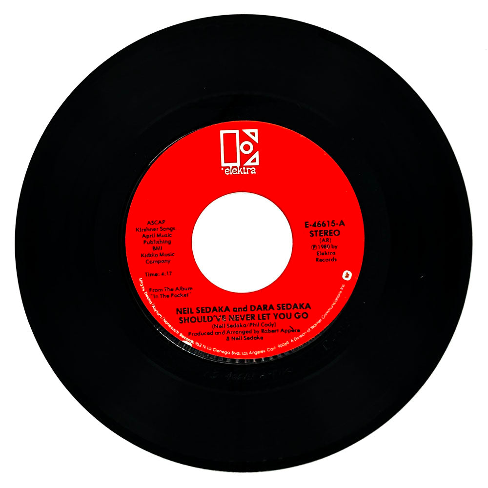 Neil Sedaka and Dara Sedaka : SHOULD'VE NEVER LET YOU GO/ Neil Sedaka : YOU'RE SO GOOD FOR ME