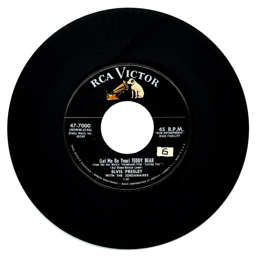 Elvis Presley : LET ME BE YOUR TEDDY BEAR/ LOVING YOU