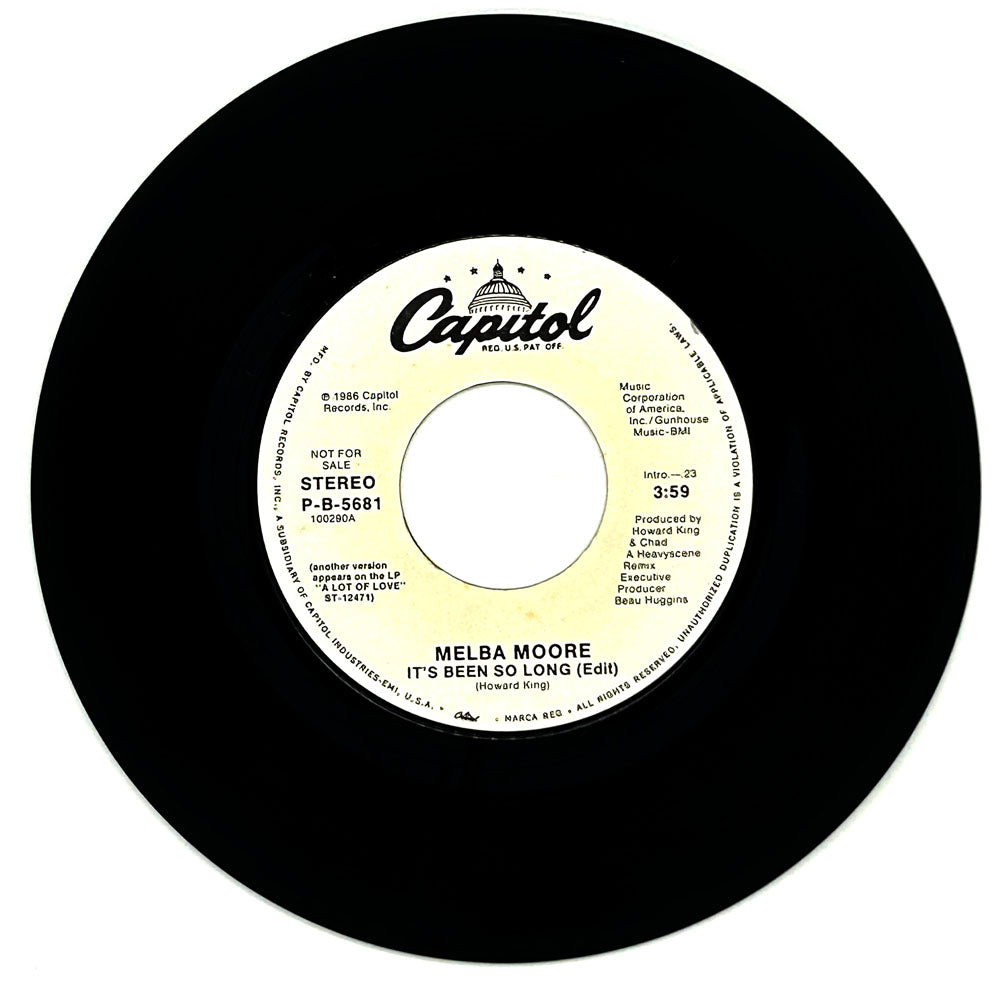 Melba Moore : IT'S BEEN SO LONG (EDIT)/ IT'S BEEN SO LONG (EDIT)