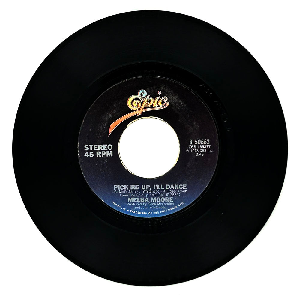 Melba Moore : PICK ME UP, I'LL DANCE/ WHERE DID YOU EVER GO