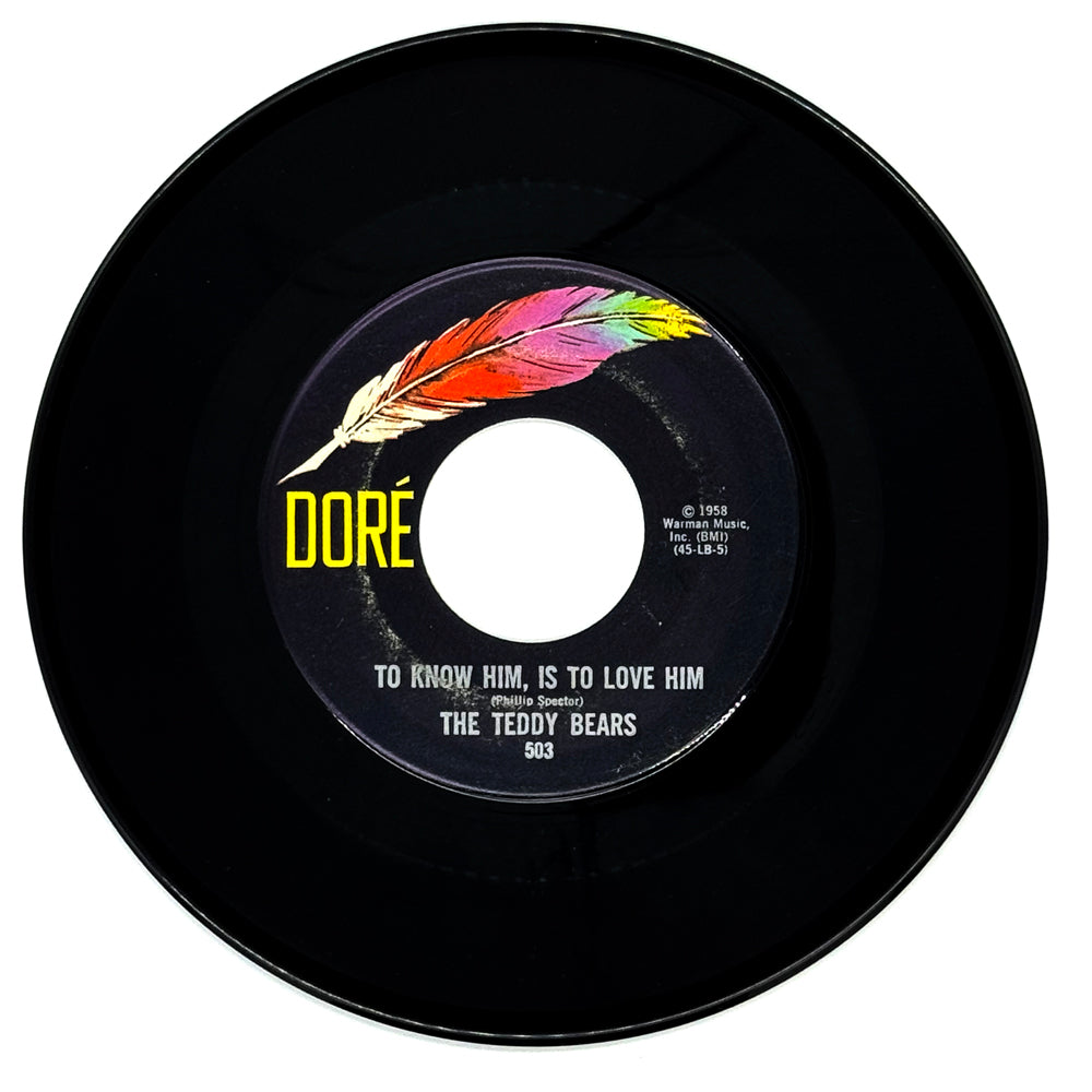 Teddy Bears, The : TO KNOW HIM, IS TO LOVE HIM/ DON'T YOU WORRY MY LITTLE PET