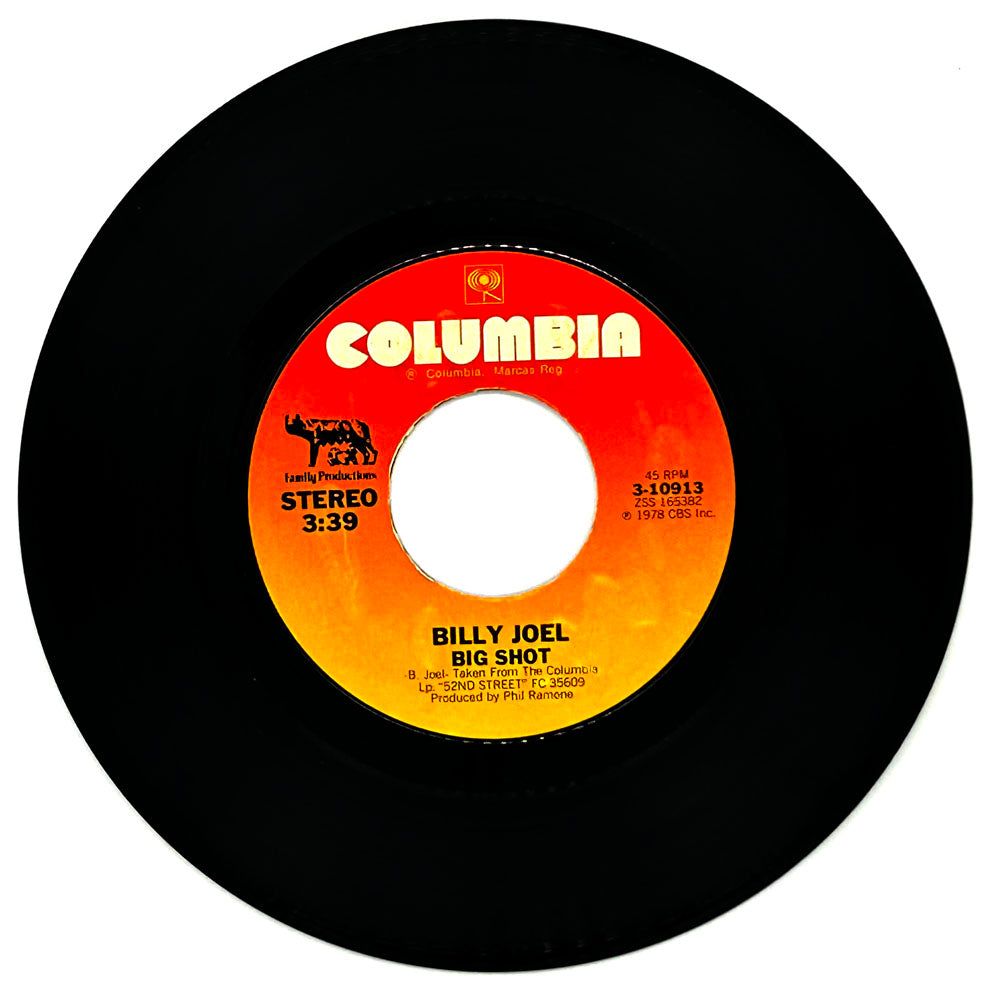 Billy Joel : BIG SHOT/ ROOT BEER RAG