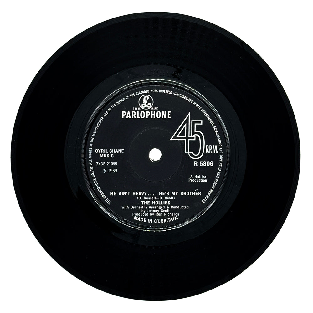 Hollies, The : HE AIN'T HEAVY... HE'S MY BROTHER/ 'COS YOU LIKE TO LOVE ME