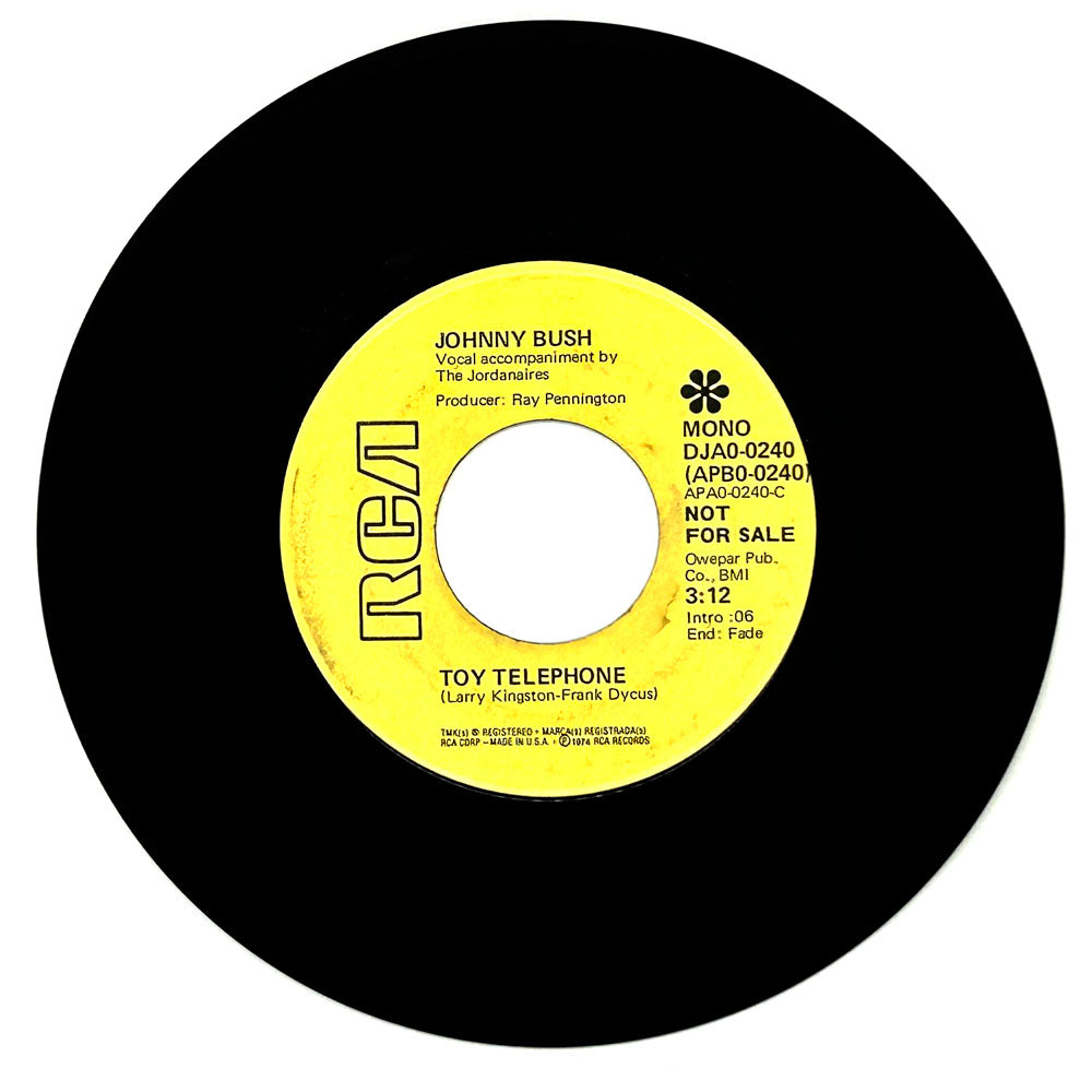 Johnny Bush : TOY TELEPHONE/ FROM TENNESSEE TO TEXAS