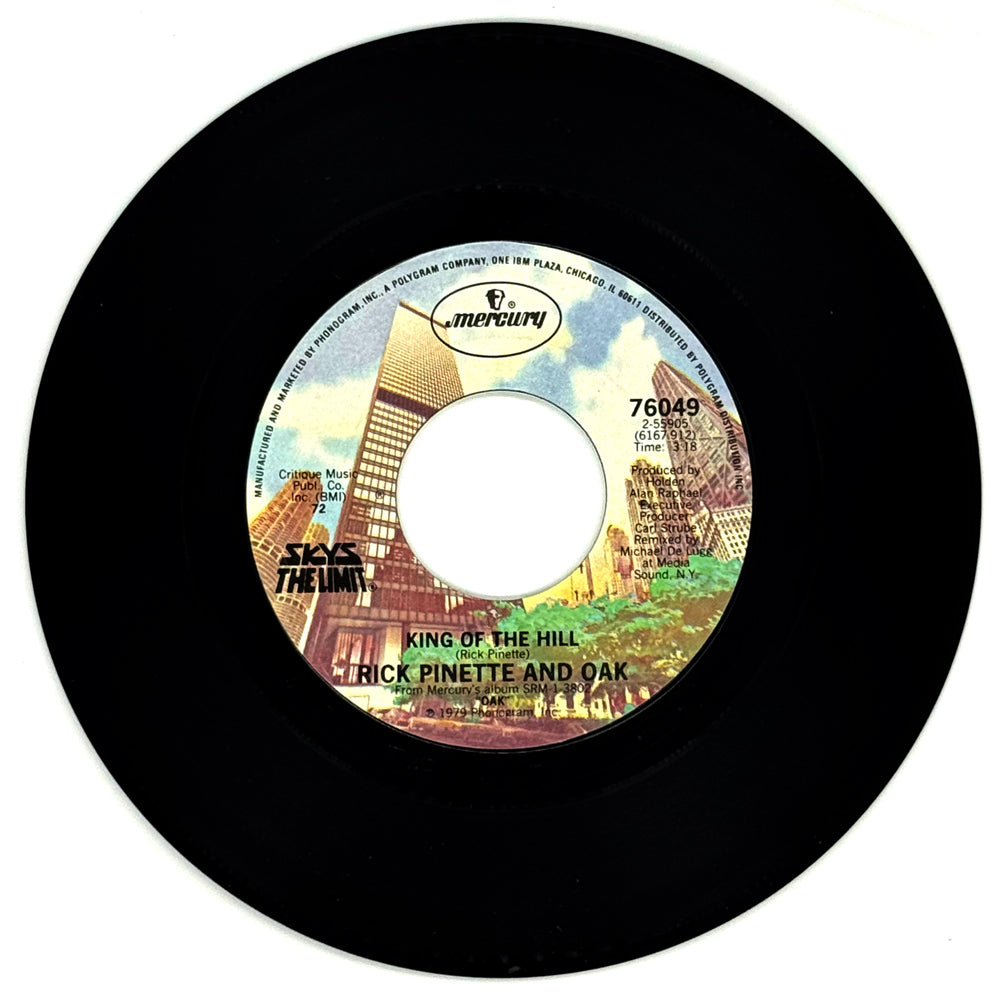 Rick Pinette And Oak : KING OF THE HILL/ LISTEN TO YOUR HEART