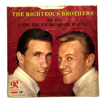 Load image into Gallery viewer, Righteous Brothers, The : EBB TIDE/ FOR SENTIMENTAL REASONS
