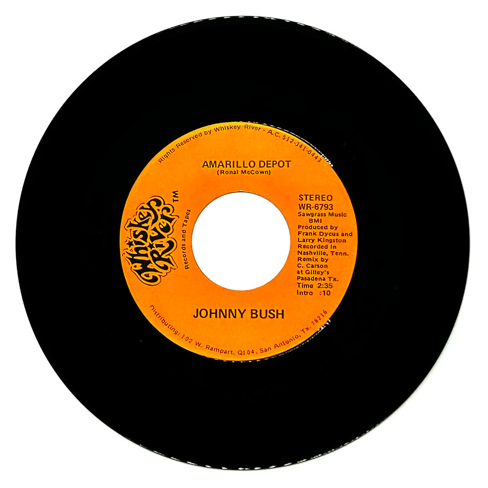 Johnny Bush : AMARILLO DEPOT/ UNCHAINED MELODY