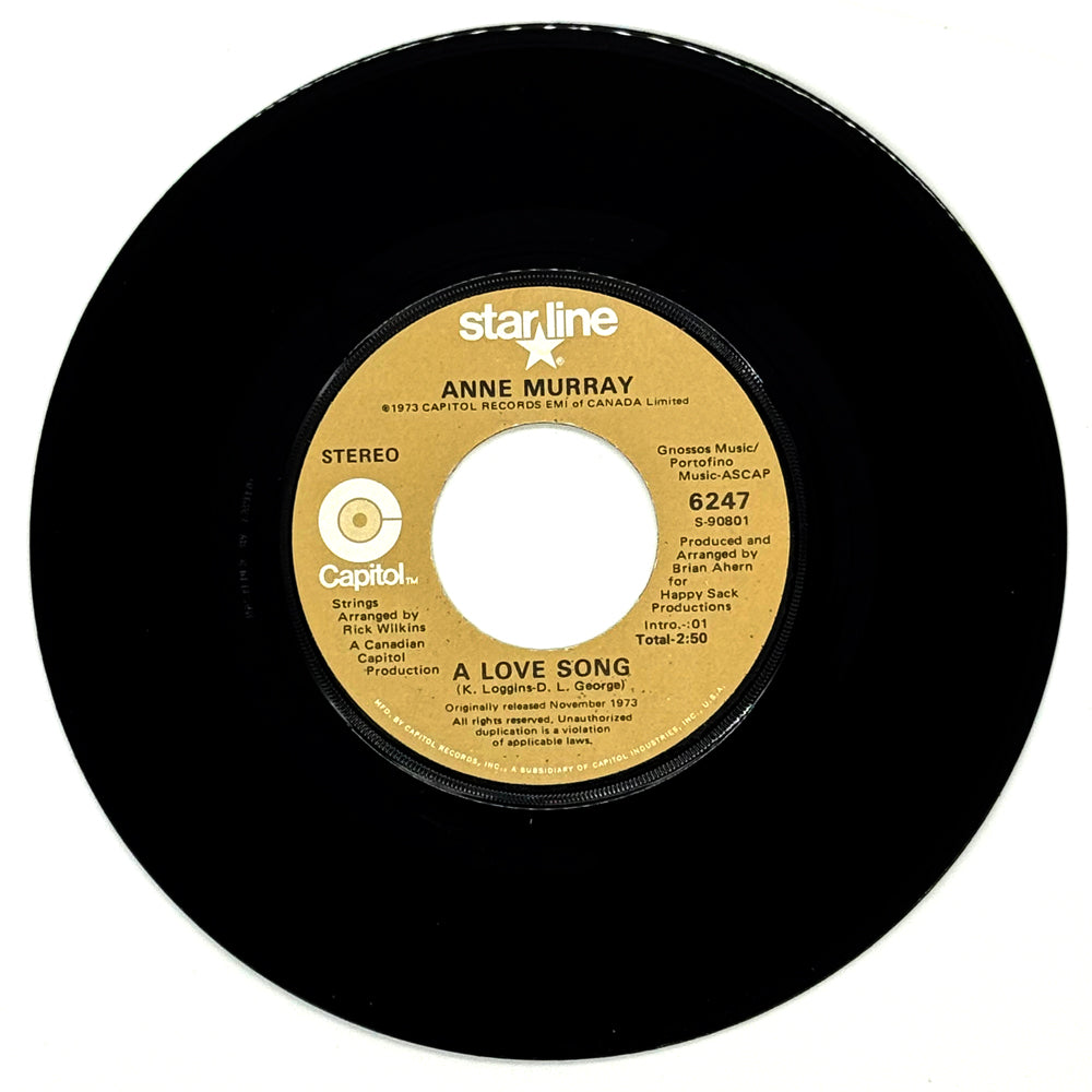 Anne Murray : A LOVE SONG/ YOU WON'T SEE ME