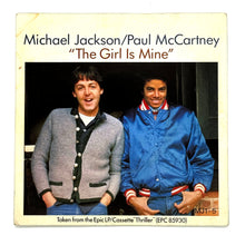 Load image into Gallery viewer, Michael Jackson/ Paul McCartney : THE GIRL IS MINE/ Michael Jackson : CAN&#39;T GET OUTTA THE RAIN
