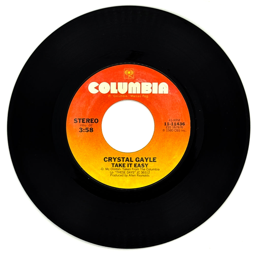 Crystal Gayle : TAKE IT EASY/ AIN'T NO LOVE IN THE HEART OF THE CITY