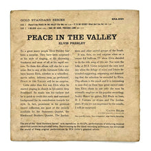 Load image into Gallery viewer, Elvis Presley : PEACE IN THE VALLEY EP
