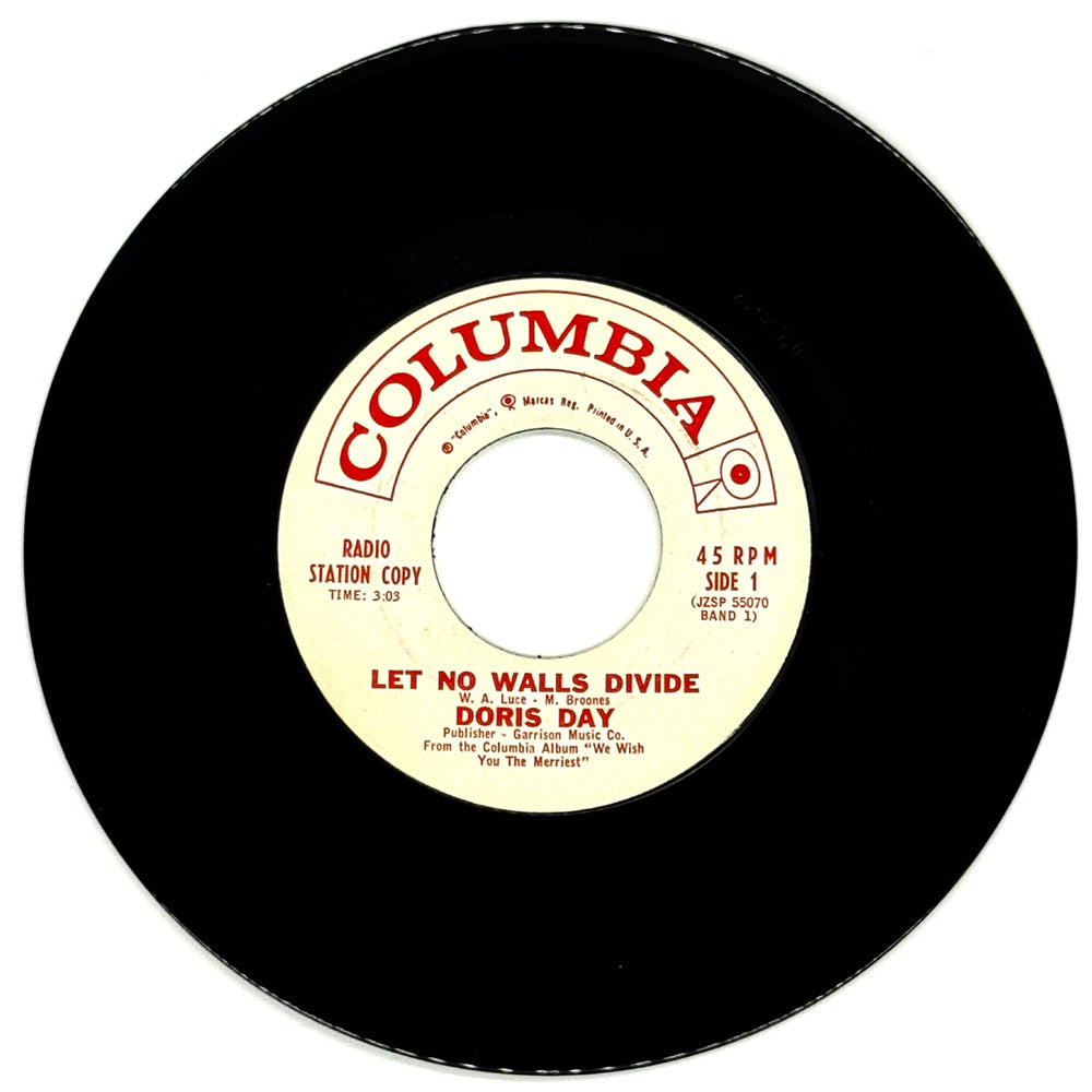 Doris Day : LET NO WALLS DIVIDE/ GOD REST YE MERRY, GENTLEMEN