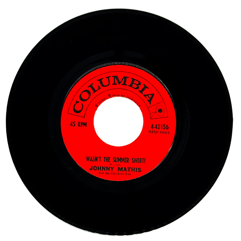 Johnny Mathis : WASN'T THE SUMMER SHORT?/ THERE YOU ARE